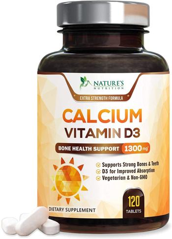 Nature’s Nutrition Calcium Plus Vitamin D3 - supplement