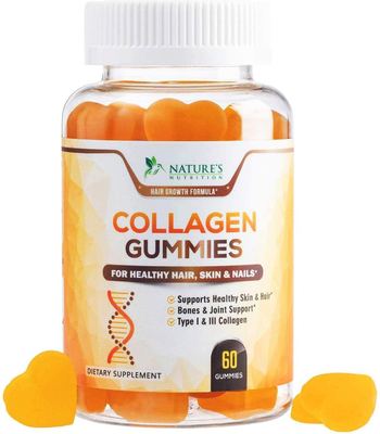 Nature’s Nutrition Collagen Gummies Type 1 and 3 - supplement