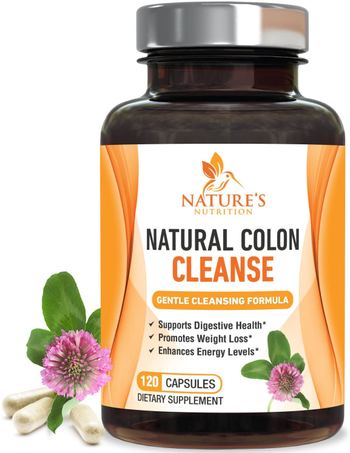 Nature’s Nutrition Colon Cleanse & Detox for Weight Loss Extra Strength - supplement