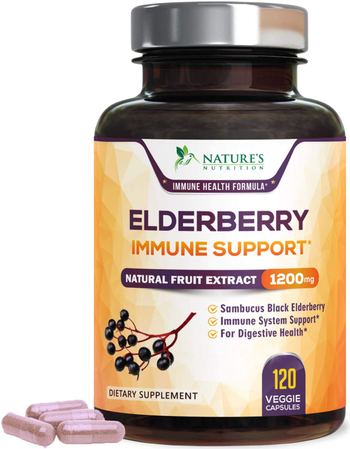 Nature’s Nutrition Elderberry Capsules - Nature's Nutrition - supplement