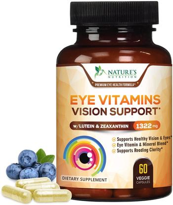 Nature’s Nutrition Eye Vitamins with Lutein and Zeaxanthin - supplement