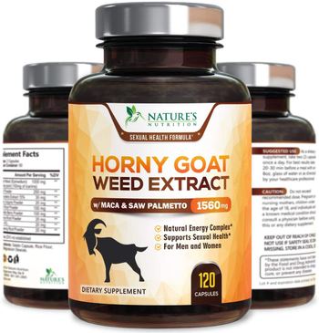 Nature’s Nutrition Nature's Nutrition Goat Weed Extra Strength - supplement