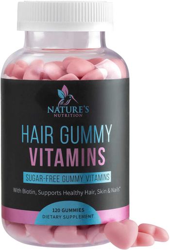 Nature’s Nutrition Hair Gummy Vitamins - supplement