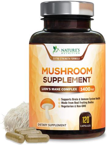 Nature’s Nutrition Nature's Nutrition - Mushroom Supplement - supplement