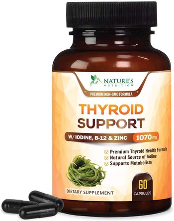 Nature’s Nutrition Thyroid Support Supplement with Iodine - supplement