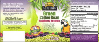 Nature's Organics AcaiTrim - supplement