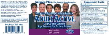 Nature's Plus Adult-Active - supplement