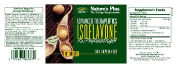 Nature's Plus Advanced Therapeutics Isoflavone Rx-Phytoestrogen - soy supplement