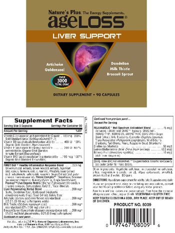 Nature's Plus AgeLoss Liver Support - supplement