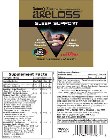 Nature's Plus AgeLoss Sleep Support - supplement