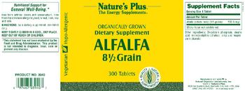 Nature's Plus Alfalfa 8 1/2 Grain - supplement