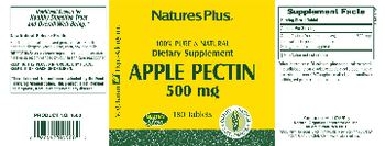 Nature's Plus Apple Pectin 500 mg - 
