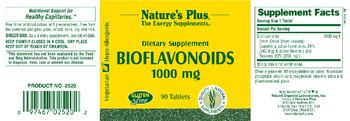 Nature's Plus Bioflavonoids 1000 mg - supplement