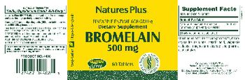 Nature's Plus Bromelain 500 mg - supplement