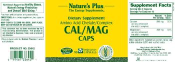 Nature's Plus CAL/MAG Caps - supplement