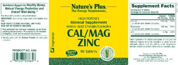 Nature's Plus Cal/Mag Zinc - mineral supplement