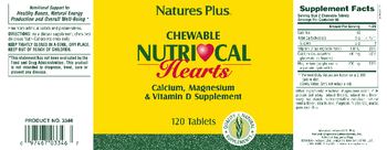Nature's Plus Chewable Nutri-Cal Hearts - calcium magnesium vitamin d supplement
