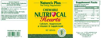 Nature's Plus Chewable Nutri-Cal Hearts - calcium magnesium vitamin d supplement