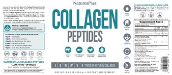 Nature's Plus Collagen Peptides - supplement