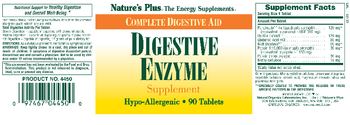 Nature's Plus Digestive Enzyme - supplement