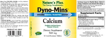 Nature's Plus Dyno-Mins Calcium - supplement