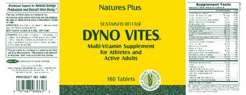 Nature's Plus Dyno Vites - multivitamin supplement for athletes and active adults