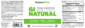 Nature's Plus GI Natural Total Digestive Wellness - supplement