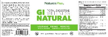 Nature's Plus GI Natural Total Digestive Wellness - supplement