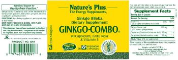 Nature's Plus Ginkgo-Combo W/ Capsicum, Gotu Kola & Vitamin E - ginkgo bilobsupplement