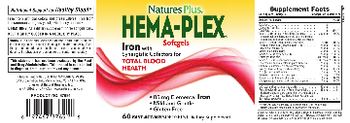 Nature's Plus Hema-Plex Softgels - supplement