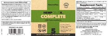 Natures Plus HempCeutix Complete 5 - supplement