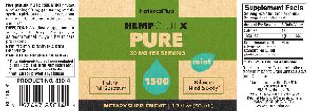 Natures Plus HempCeutix Pure 1500 Mint - supplement