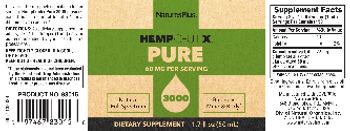 Natures Plus HempCeutix Pure 3000 - supplement