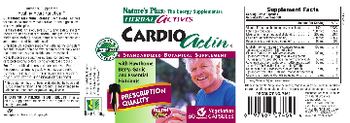 Nature's Plus Herbal Actives CardioActin - standardized botanical supplement