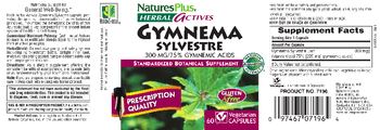 Nature's Plus Herbal Actives Gymnema Sylvestre 300 mg - standardized botanical supplement