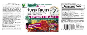 Nature's Plus Herbal Actives Super Fruits - standardized botanical supplement
