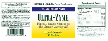 Nature's Plus Maximum Strength Ultra-Zyme - digestive enzyme supplement