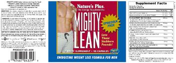 Nature's Plus Mighty Lean - supplement