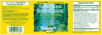 Nature's Plus Nature Cleanse BotaniCleanse - natural cleansing supplement