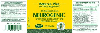 Nature's Plus Neurogenic - herbal supplement