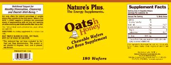 Nature's Plus Oats'n Honey - oat bran supplement