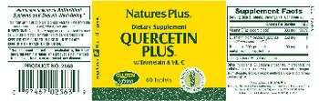 Nature's Plus Quercetin Plus w/Bromelain & Vit. C - supplement