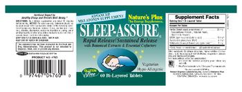 Nature's Plus Sleep-Assure With Botanical Extracts & Essential Cofactors - advanced melatonin supplement
