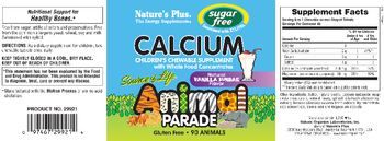 Nature's Plus Source Of Life Animal Parade Calcium Natural Vanilla Sundae Flavor - childrens chewable supplement
