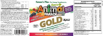 Nature's Plus Source Of Life Animal Parade Gold - childrens chewable multivitamin mineral supplement