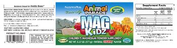 Nature's Plus Source Of Life Animal Parade MagKidz Natural Cherry Flavor - childrens magnesium powder supplement