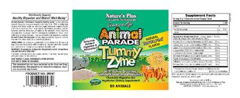 Nature's Plus Source Of Life Animal Parade Tummy Zyme Natural Tropical Fruit Flavor - vegetarian supplement