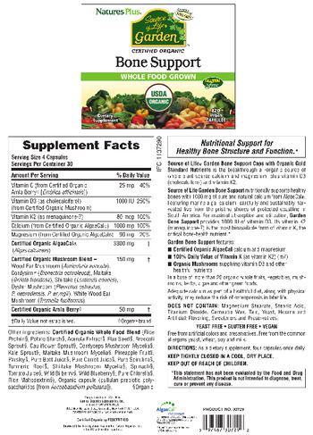 Nature's Plus Source of Life Garden Bone Support - supplement