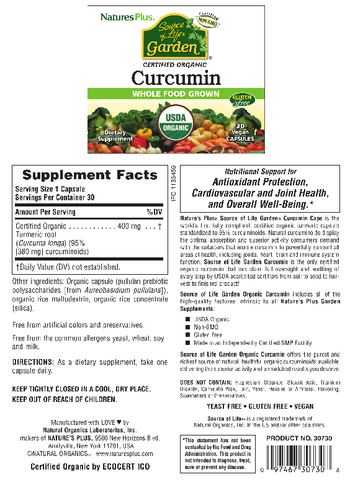 Nature's Plus Source of Life Garden Curcumin - supplement
