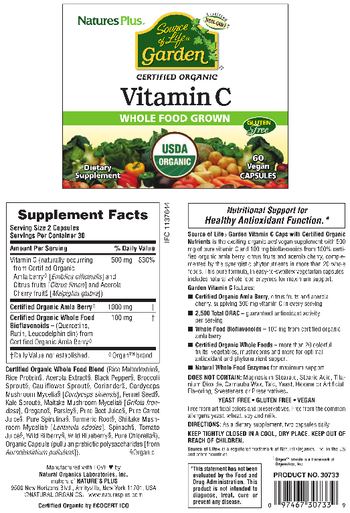 Nature's Plus Source of Life Garden Vitamin C - supplement